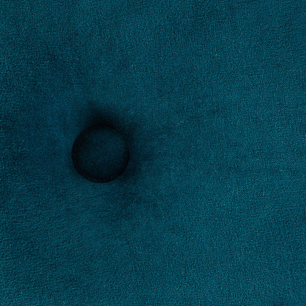 Surya Cotton Velvet Accent Pillow - 18" Plush Decorative Cushion For Modern Home Elegance & Comfort Deep Teal Cotton,Cotton,Polyester,Polyfill Cv039-1818