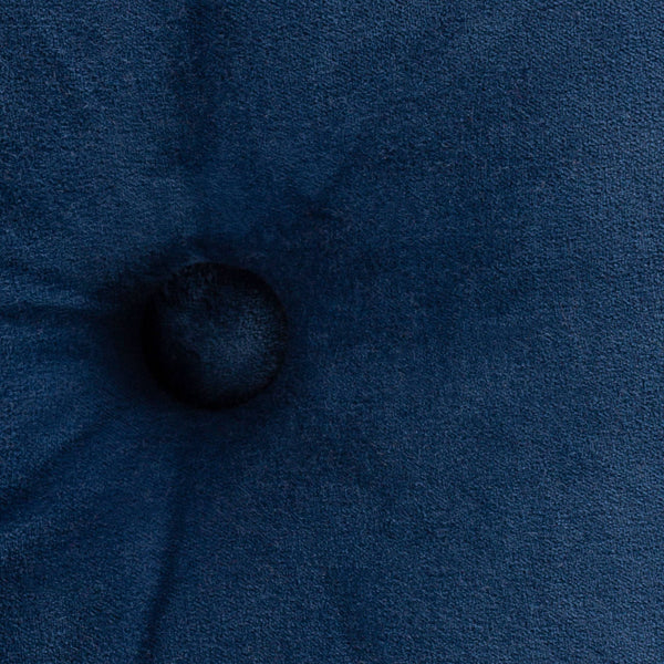 Surya Cotton Velvet Accent Pillow - 18" Plush Decorative Cushion For Modern Home Elegance & Comfort Navy Cotton,Cotton,Polyester,Polyfill Cv041-1818