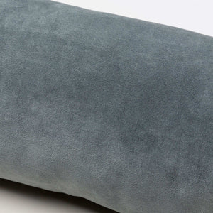 Surya Cotton Velvet Bolster Pillow - 7"L X 21"W Minimalist Design For Comfort & Style In Any Space Charcoal Cotton,Cotton Cv053-721
