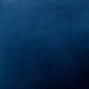 Surya Cotton Velvet Accent Pillow - 18" Plush Decorative Cushion For Modern Home Elegance & Comfort Midnight Blue Cotton,Cotton Cv059-2222p