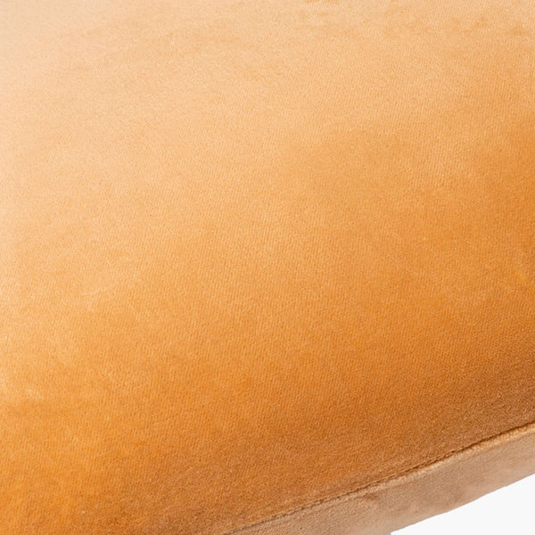 Surya Cotton Velvet Accent Pillow - 18" Plush Decorative Cushion For Modern Home Elegance & Comfort Goldenrod Cotton,Cotton Cv060-2222p