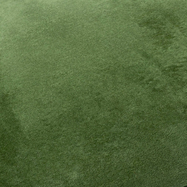 Surya Cotton Velvet Accent Pillow - 18" Plush Decorative Cushion For Modern Home Elegance & Comfort Olive Green Cotton,Cotton Cv063-2222