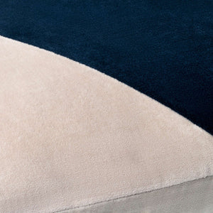 Surya Cotton Velvet Accent Pillow - 18" Plush Decorative Cushion For Modern Home Elegance & Comfort Navy Cotton,Cotton Cv066-1818d