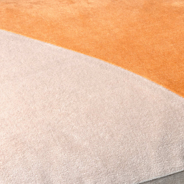 Surya Cotton Velvet Accent Pillow - 18" Plush Decorative Cushion For Modern Home Elegance & Comfort Camel Cotton,Cotton Cv069-2222d