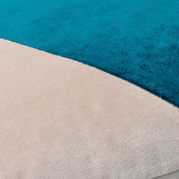 Surya Cotton Velvet Accent Pillow - 18" Plush Decorative Cushion For Modern Home Elegance & Comfort Teal Cotton,Cotton Cv070-1818d