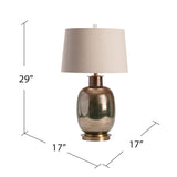 Charlotte Table Lamp CVABS1474 Crestview Collection