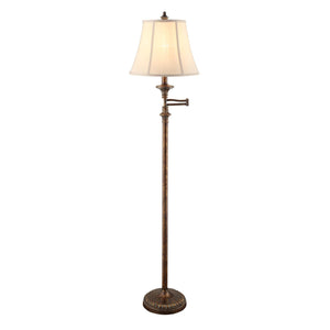 Barton Swing Arm Floor Lamp CVAVP044A Crestview Collection