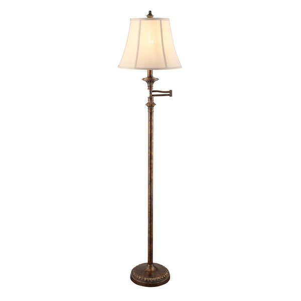 Barton Swing Arm Floor Lamp CVAVP044A Crestview Collection