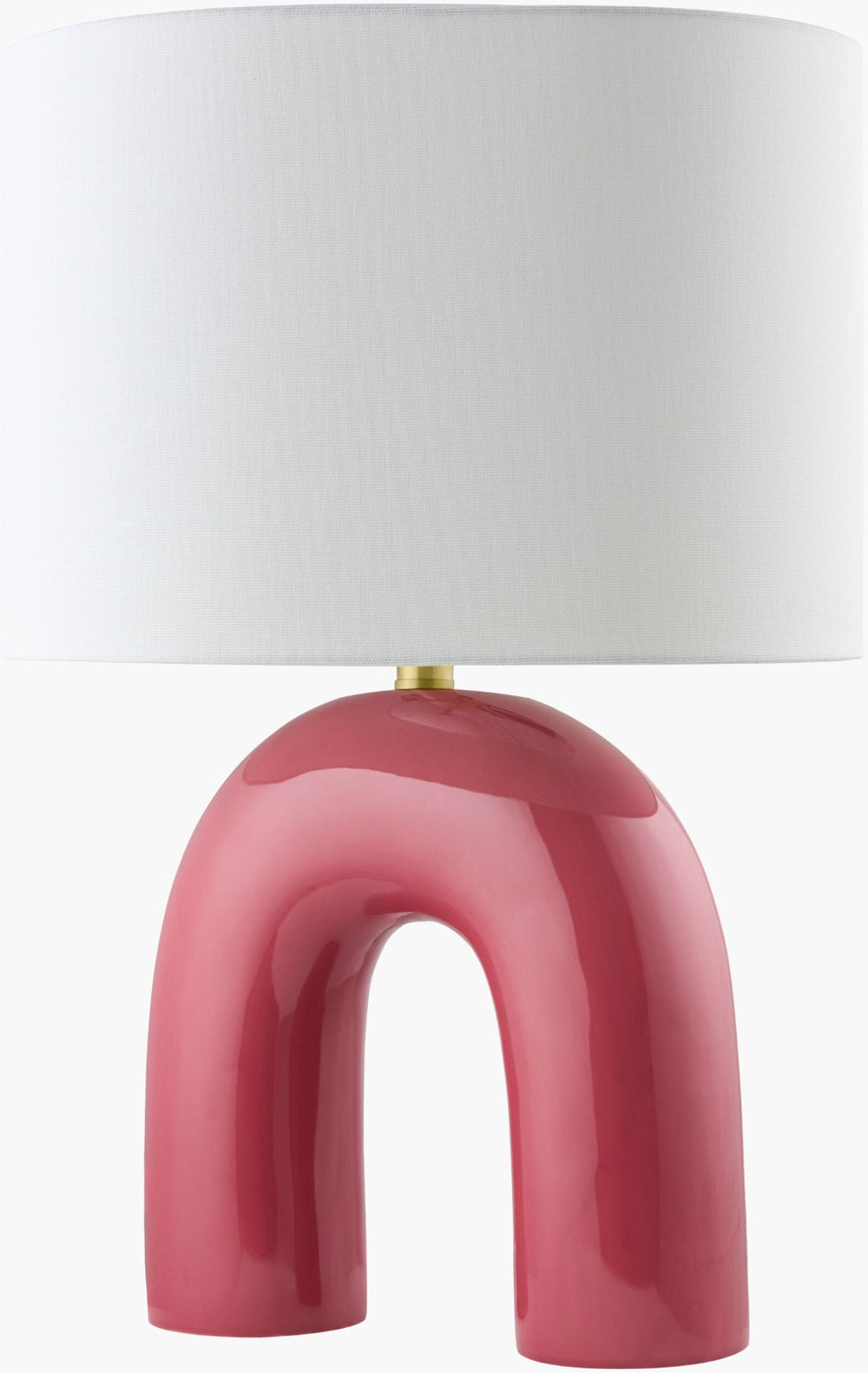 Livabliss Calvert Artisan Ceramic Table Lamp with Linen Shade for Craftsman Inspired Interiors CVE-003