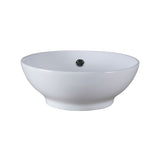 Vitreous China Round Vessel Sink - White CVE160RD N/A