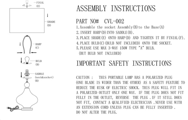 Surya Cleveleys Elegant 27" Glass Accent Table Lamp With Crystal Base & Linen Shade For Stylish Illumination Body, Ivory,Base, Clear,Shade, White,Finial, Metallic ,Brass,Harp, Metallic ,Brass,Cord, Translucent Glass,Crystal,Linen,Iron Cvl-002