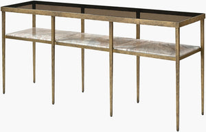 Surya Cavalli Slender Entryway Console Table with Generous 68 Inch Surface for Elegant Displays CVLI001-306817