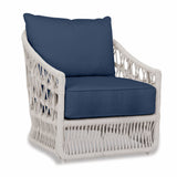 Dana Rope Club Chair in Spectrum Indigo w/ Self Welt SW4301-21-48080 Sunset West