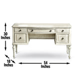 Steve Silver Highland Park Vanity Desk HP900VDW