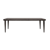 West End Loft Leg Table Brown with Tuxedo Finish P361240 Pulaski Furniture