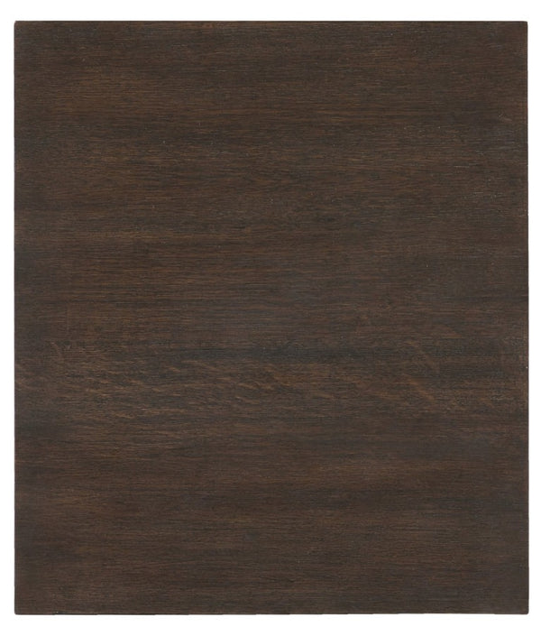 Hooker Furniture Curata Mobile File Cabinet — Compact Midnight Brown Locking File On Casters With Brass Knob, Letter & Legal Friendly Storage 1600-10412-DKW