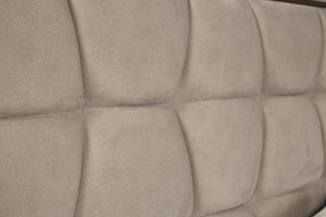 A.R.T. Furniture Tamarac Queen Upholstered Bed - Modern Elegance In Dusky Brindle With Stylish Metal Hairpin Legs Beige, Beige Material, Parawood Solids And Oak Veneer 267125-2352