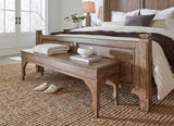 Americana Bed Bench Brown Americana Collection 7050-90119-85 Hooker Furniture