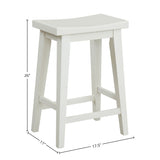 Parker House Americana Modern Dining Counter Stool Cotton Poplar Solids / Birch Veneers DAME#1026-COT