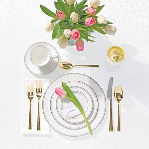 Lenox Federal Platinum 5-Piece Place Setting White, WHITE PORCELAIN 100291602