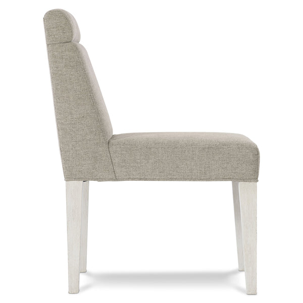 Bernhardt Bernhardt Linen Upholstered Side Chair — Rustic Modern, Fully Upholstered Comfort For Dining & Lounging 306545