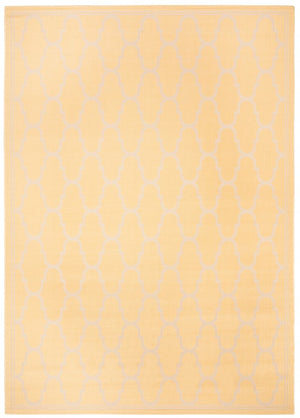 Safavieh Talavera Outdoor Power Loomed Indoor / Outdoor Rug Yellow / Beige 4' x 5'-7"