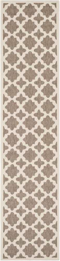 Courtyard Outdoor Rug - Stylish Power Loomed Design, Durable Polypropylene Blend for Patios & Decks