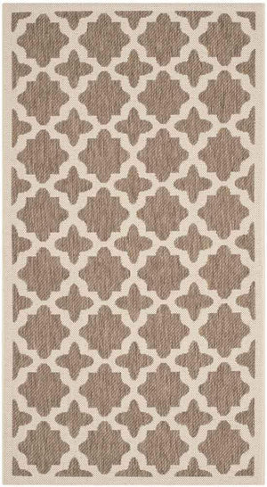 Courtyard Outdoor Rug - Stylish Power Loomed Design, Durable Polypropylene Blend for Patios & Decks