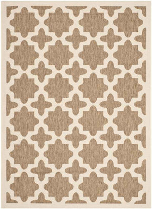 Courtyard Outdoor Rug - Stylish Power Loomed Design, Durable Polypropylene Blend for Patios & Decks