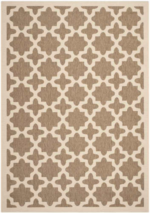 Courtyard Outdoor Rug - Stylish Power Loomed Design, Durable Polypropylene Blend for Patios & Decks