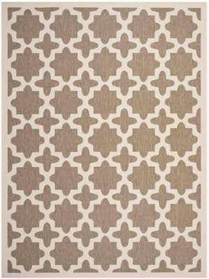 Courtyard Outdoor Rug - Stylish Power Loomed Design, Durable Polypropylene Blend for Patios & Decks
