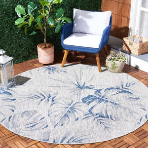 Safavieh Courtyard 8127 PowerLoomed Indoor / Outdoor Rug Ivory / Black CY8127-537-9