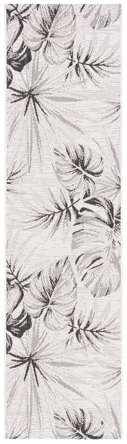 Safavieh Courtyard 8127 PowerLoomed Indoor / Outdoor Rug Ivory / Black CY8127-537-7SQ