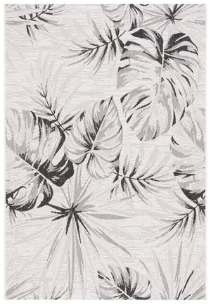 Safavieh Courtyard 8127 PowerLoomed Indoor / Outdoor Rug Ivory / Black CY8127-537-7SQ