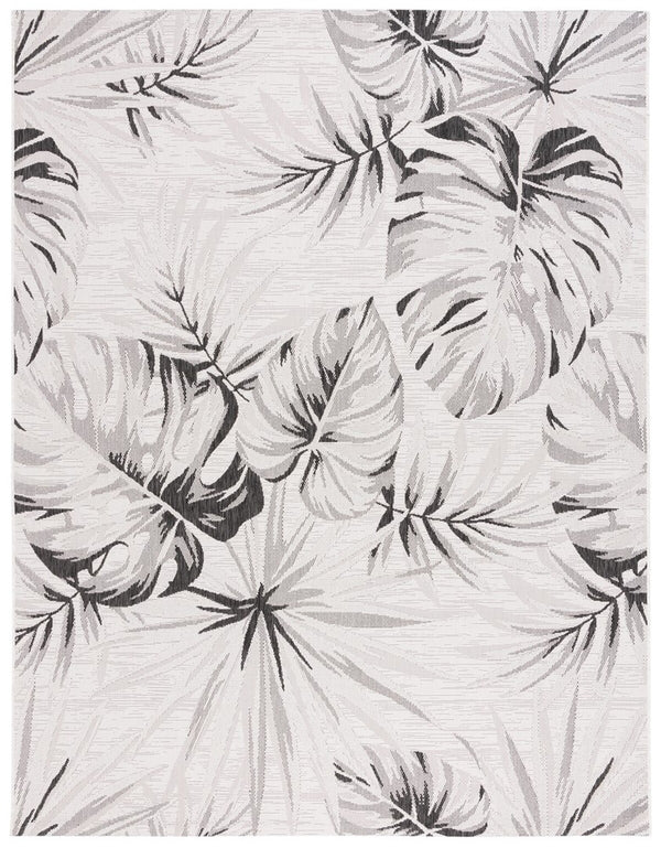 Safavieh Courtyard 8127 PowerLoomed Indoor / Outdoor Rug Ivory / Black CY8127-537-7SQ