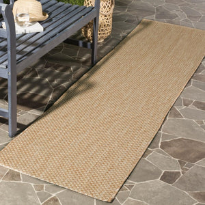 Safavieh Courtyard 8521 CY8521 Power Loomed Indoor / Outdoor Rug Natural / Cream CY8521-03012-10