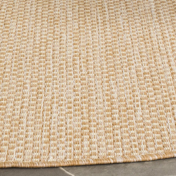 Safavieh Courtyard 8521 CY8521 Power Loomed Indoor / Outdoor Rug Natural / Cream CY8521-03012-10