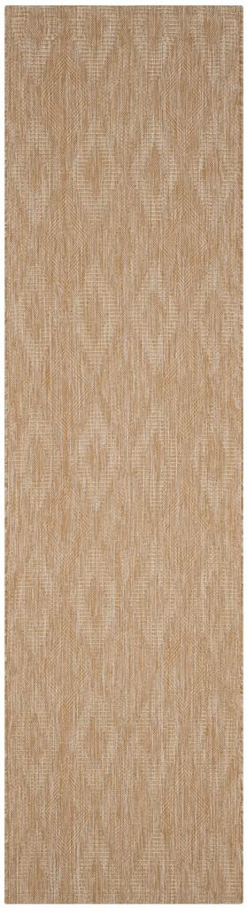 Safavieh Courtyard 8522 CY8522 Power Loomed Indoor / Outdoor Rug Natural / Natural CY8522-03011-10