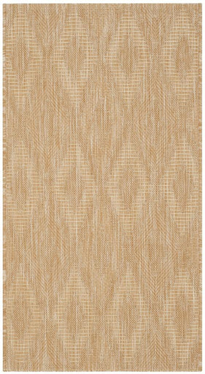 Safavieh Courtyard 8522 CY8522 Power Loomed Indoor / Outdoor Rug Natural / Natural CY8522-03011-10