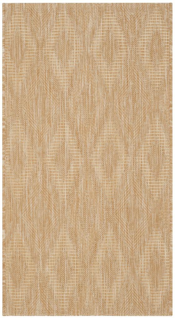 Safavieh Courtyard 8522 CY8522 Power Loomed Indoor / Outdoor Rug Natural / Natural CY8522-03011-10