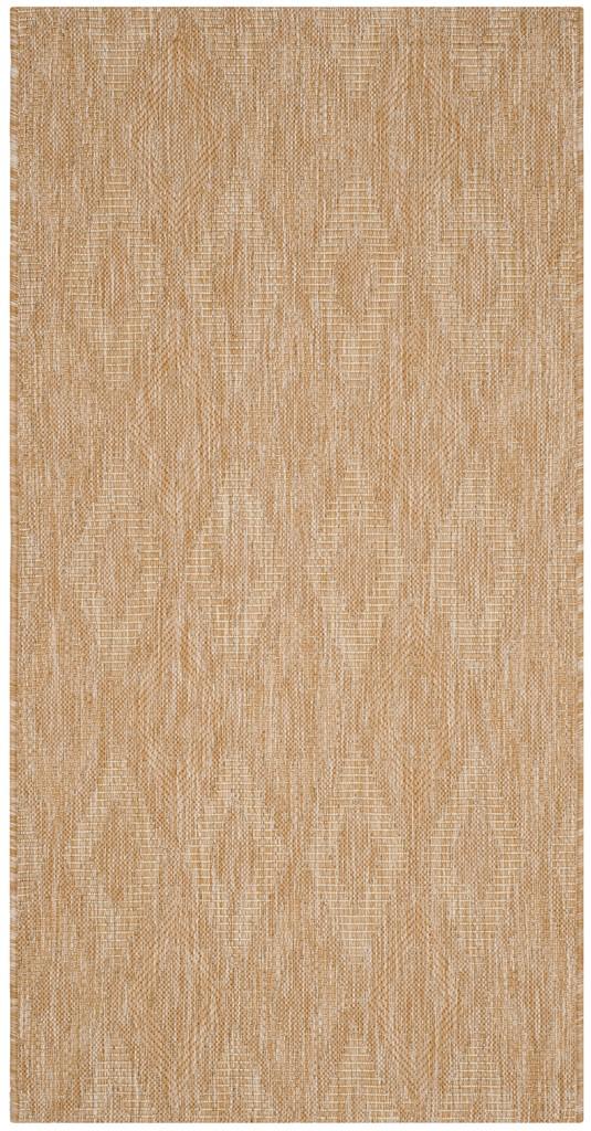 Safavieh Courtyard 8522 CY8522 Power Loomed Indoor / Outdoor Rug Natural / Natural CY8522-03011-10
