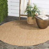 Safavieh Courtyard 8522 CY8522 Power Loomed Indoor / Outdoor Rug Natural / Natural CY8522-03011-10