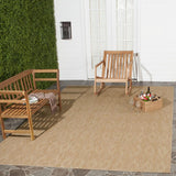 Safavieh Courtyard 8522 CY8522 Power Loomed Indoor / Outdoor Rug Natural / Natural CY8522-03011-10