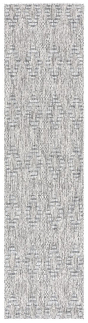 Safavieh Courtyard 8522 Power Loomed Indoor / Outdoor Rug Aqua / Aqua 10' x 14'