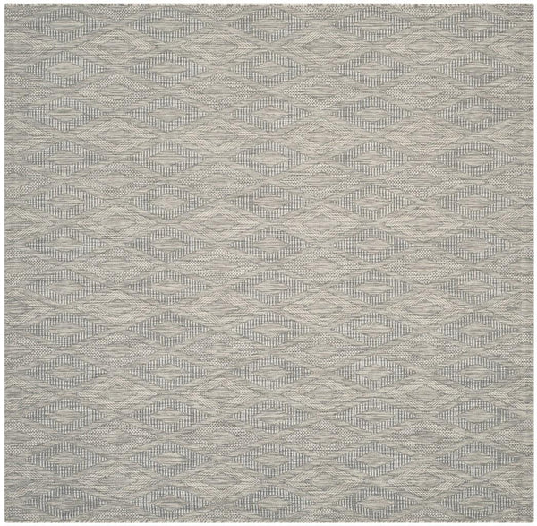 Safavieh Courtyard 8522 Power Loomed Indoor / Outdoor Rug Aqua / Aqua 10' x 14'