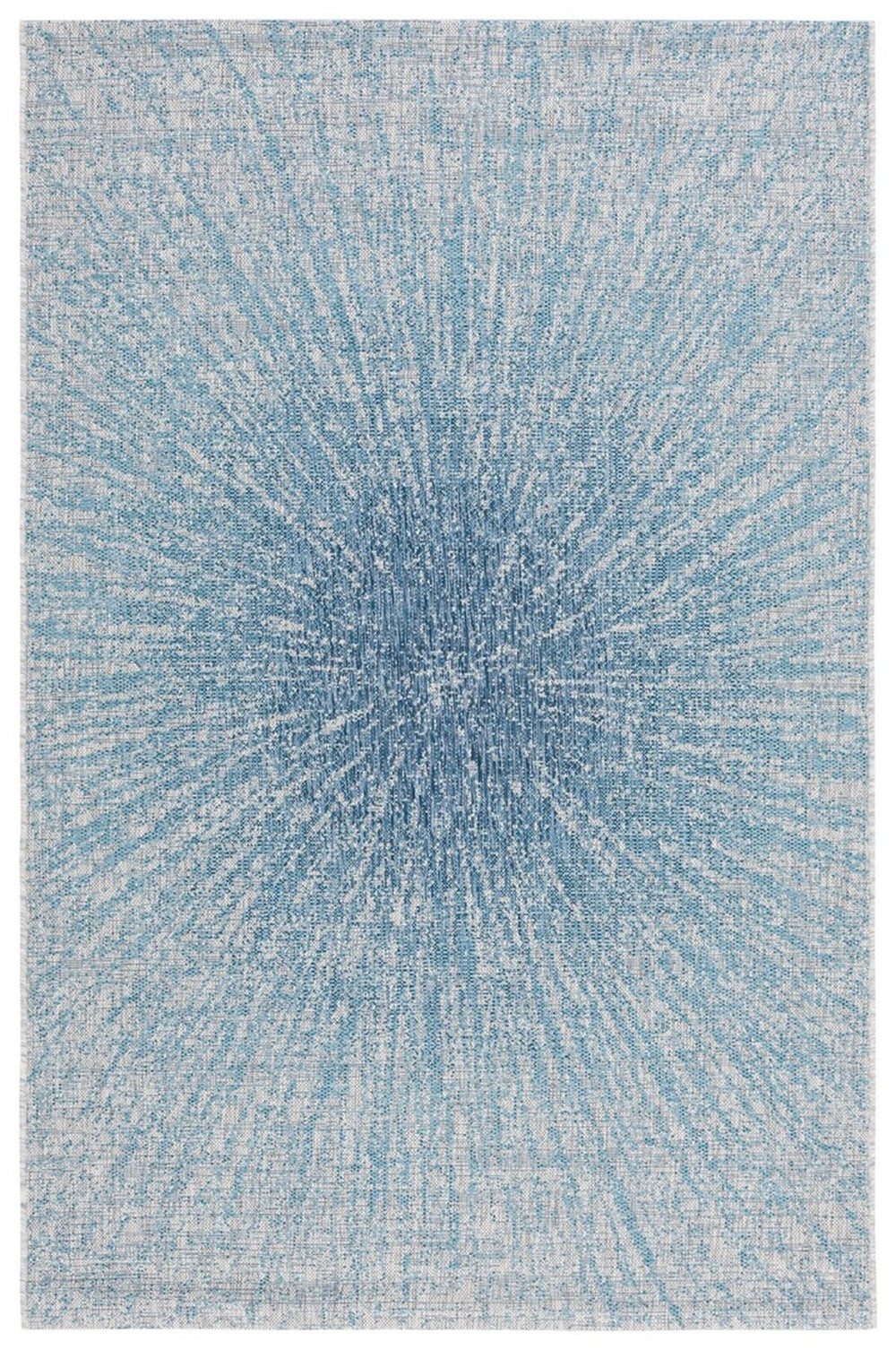 Safavieh Courtyard 8524 Power Loomed 88% Polypropylene, 12% Polyester Indoor / Outdoor Rug Grey / Navy CY8524-36812-6