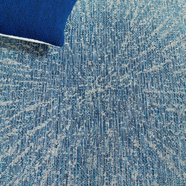 Safavieh Courtyard 8524 Power Loomed 88% Polypropylene, 12% Polyester Indoor / Outdoor Rug Grey / Navy CY8524-36812-6