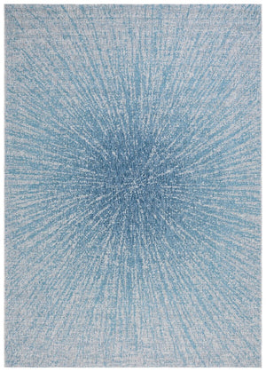 Safavieh Courtyard 8524 Power Loomed 88% Polypropylene, 12% Polyester Indoor / Outdoor Rug Grey / Navy CY8524-36812-6