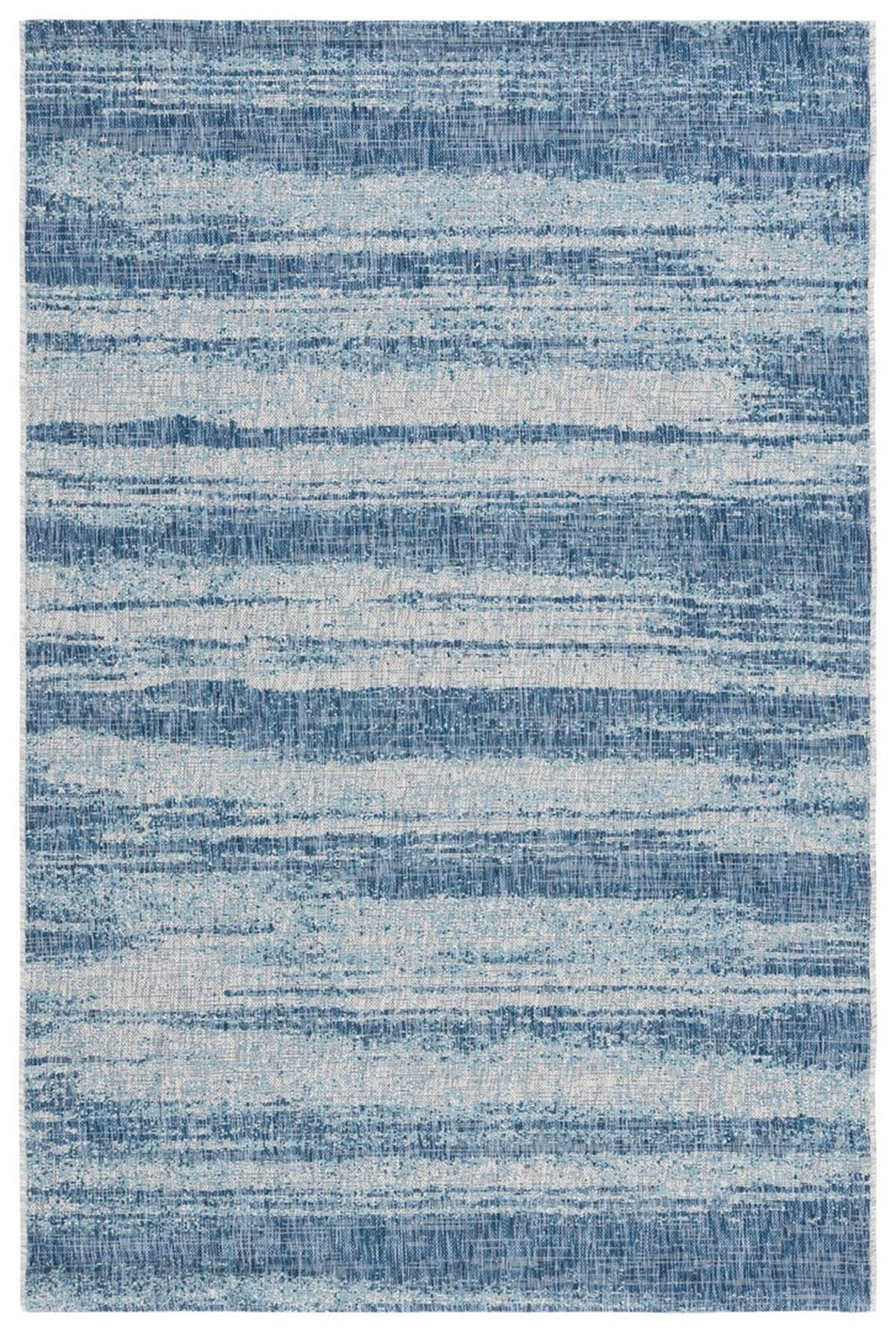 Safavieh Courtyard 8526 Power Loomed 88% Polypropylene, 12% Polyester Indoor / Outdoor Rug Grey / Blue CY8526-36812-8
