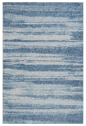 Safavieh Courtyard 8526 Power Loomed 88% Polypropylene, 12% Polyester Indoor / Outdoor Rug Grey / Blue CY8526-36812-8